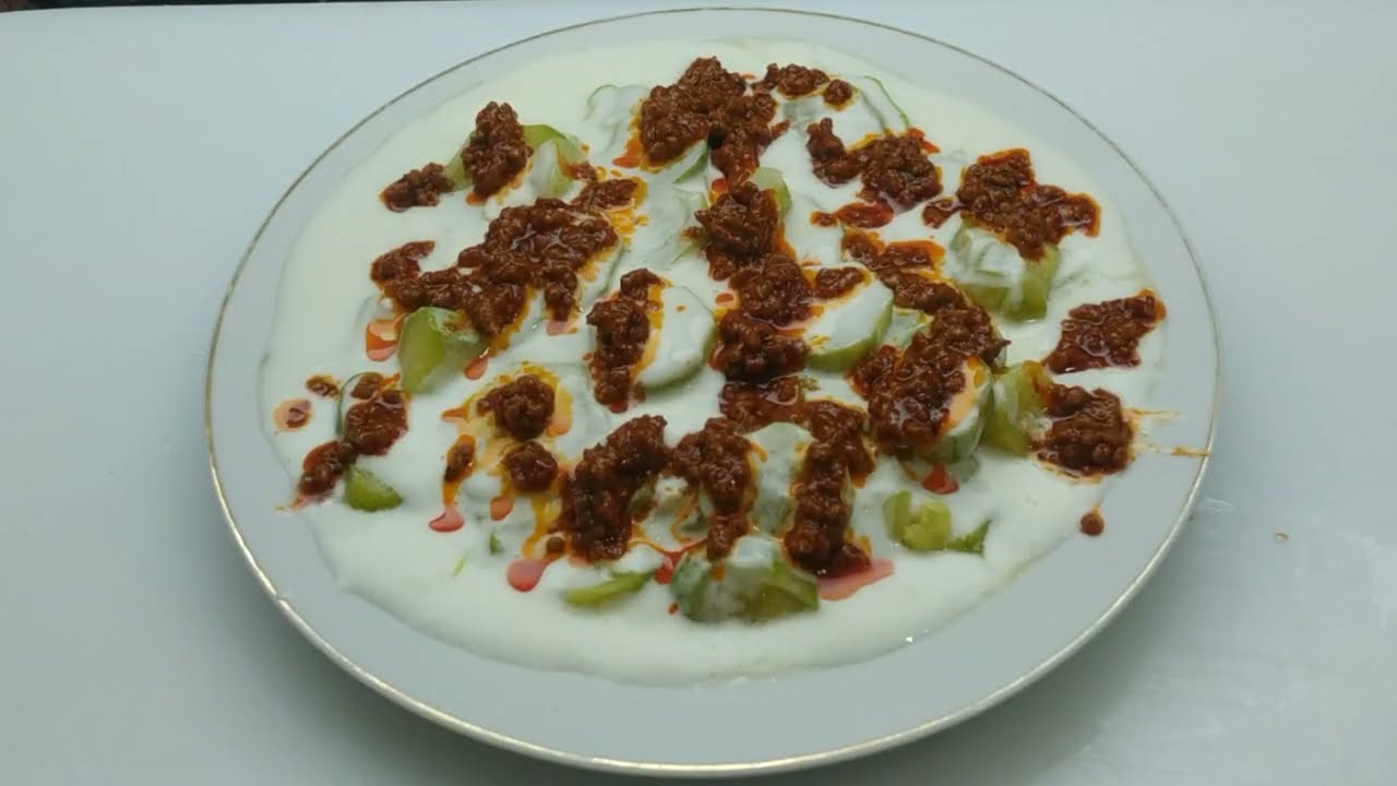 KABAK BORANİ TARİFİ | kıymalı yoğurtlu özgün şef yemek tarifleri.