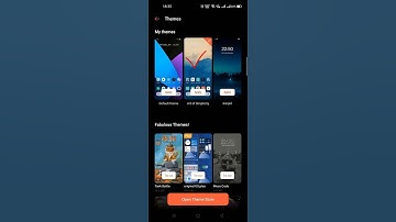 How to set default theme in realme