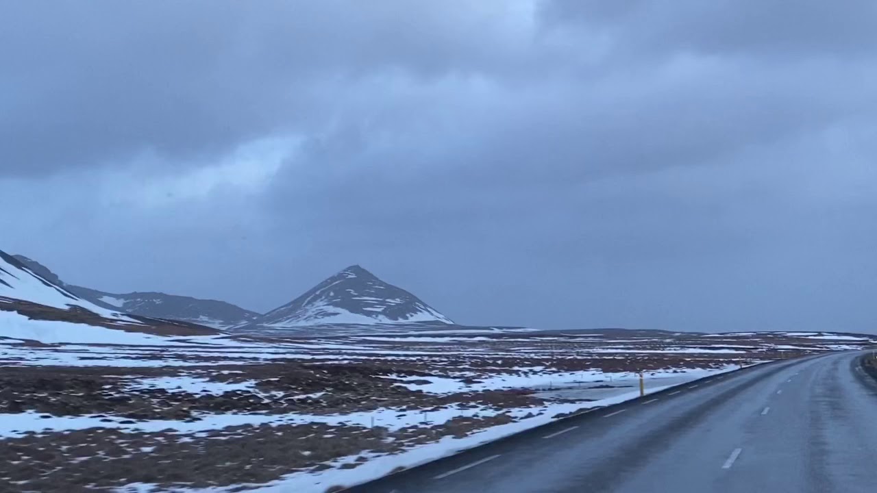 Iceland winter driving from Grundarfjörður to Budir and Ingjaldshóll 2020 01 19 — Budir — video poster