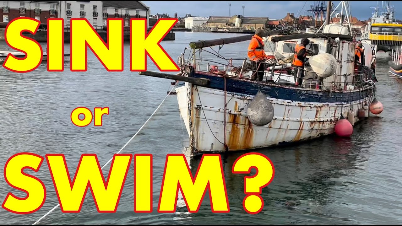 The Emotional Farewell of a 100 Year Old Motor Boat on HER FINAL JOURNEY