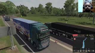 ETS 2 VIAGEM DE TAUBATÉ A CAMPOS DO JORDÃO COM 21 TONELADAS DE SERRAGEM