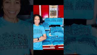 All The Shirts From The Crafty Challenge Club This Year So Far