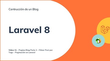 Curso Laravel 8 - Construyendo un Blog - Página Blog III - Tags - Pagination En Laravel - Video 31
