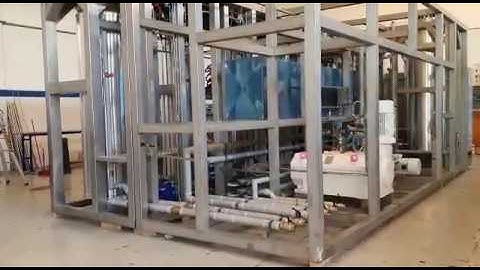 Sky View of a Triple 240-Liter Vessel, SuperCritical CO2 Extraction System - Hightech Extracts SCFN