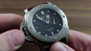 Panerai Luminor Submersible 1950 Left Handed 3 Days Automatic Titanio PAM 569 Functions & Care