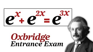 Oxbridge Maths Interview Question | 95% failed | Can you solve this