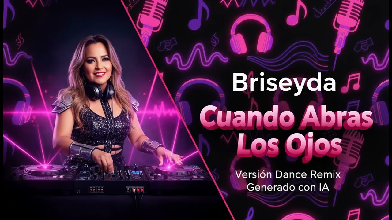Briseyda – Cuando Abras los Ojos | Cover IA Dance Remix 90s romántico para recordar