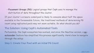 Understanding Erasure Coded Pools: How to Determine PG Count for Your Ceph Cluster
