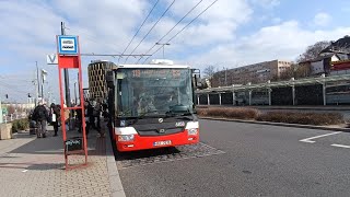 Jízda linkou 119 v úseku Nádraží Veleslavín - Letiště v rámci posledních dnů provozu