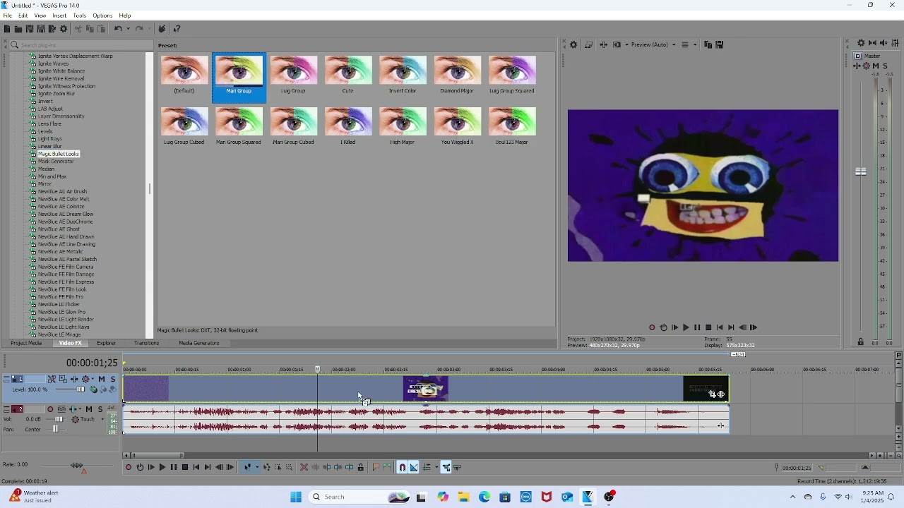 How To Use HSL Adjust for Magic Bullet Looks On Sony Vegas Pro