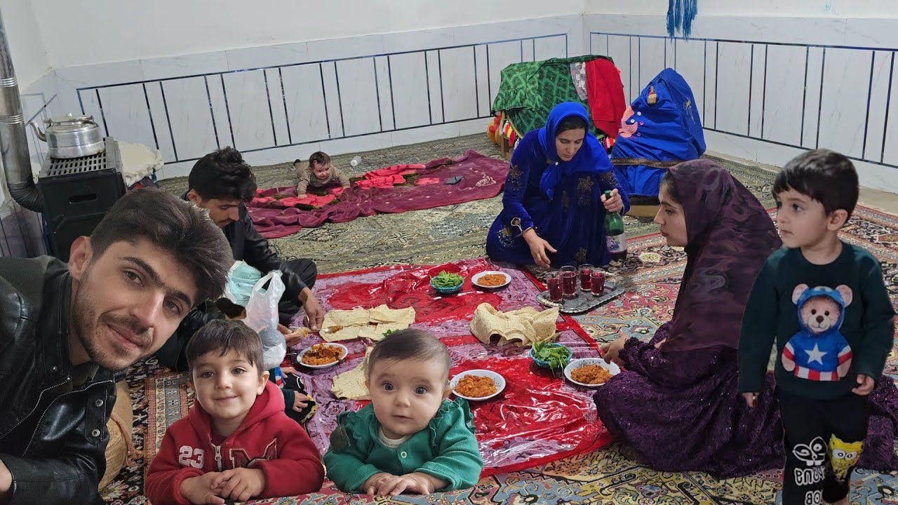 Джамшид и опасные дороги. Опасное путешествие за провизией для стада.