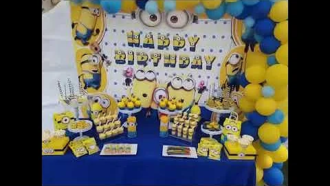 Minions Birthday Party  Ideas