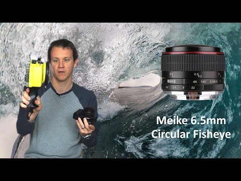 Meike 6.5mm Circular Fisheye for Sony e mount Unboxing and First impressions