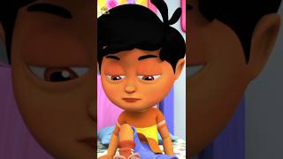 Chunnu Sota Hai Song, ऊपर पंखा चलता है, Poem For Kids #hindirhymes #funnyshorts #cartoon #trending