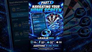 Navigation and Dashboard - League360 - Dart League Tutorial Part 1
