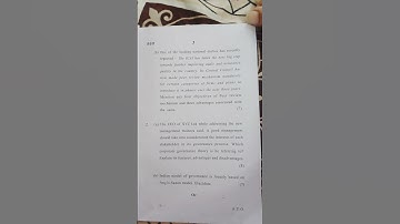 Du Sol B.Com(hons.) sem VI 2024.Auditing and corporate governance question paper 📃 🤗