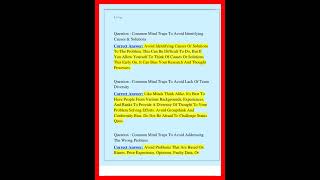 LDR 303S IMPROVING ORGANIZATIONS EXAM QUESTIONS AND ANSWERS LATEST DOCX