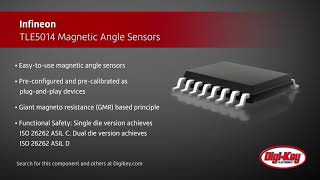 Infineon Tle5014 Magnetic Angle Sensors Digi-Key Daily