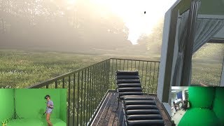 VR Virtual Reality architectural visualization with Unity Engine on HTC VIVE