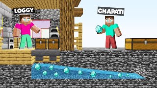 LOGGY LOST DIAMONDS | MINECRAFT