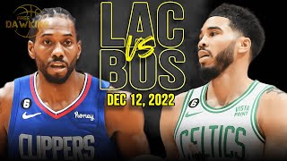 Los Angeles Clippers vs Boston Celtics Full Game Highlights | December 12, 2022 | FreeDawkins