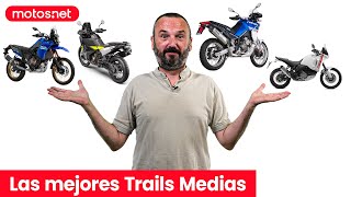 ✓Las mejores Motos Trail 'medias' 2024 / Opciones entre 600 y 900 cc / Ranking / motos.net