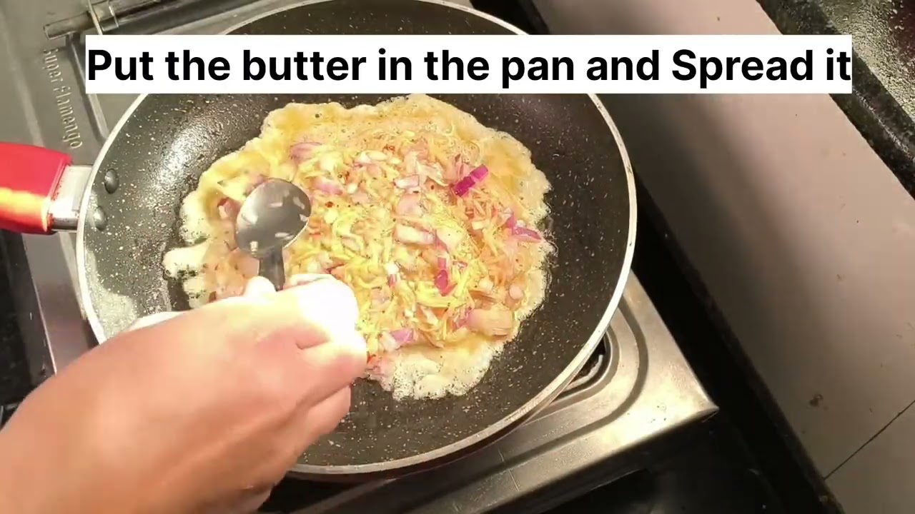 Easy recipe | Potato Omlette |. Easy Breakfast 