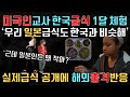 미국인 영어 원어민 교사의 한국 무상급식 1달 체험기 '우리 일본도 비슷해 vs 근데 왜 작아?' KOREAN SCHOOL LUNCH that she ate for 1 month