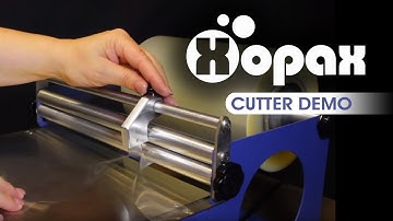 Xopax Wrapping Machine Cutter Accessory Demo
