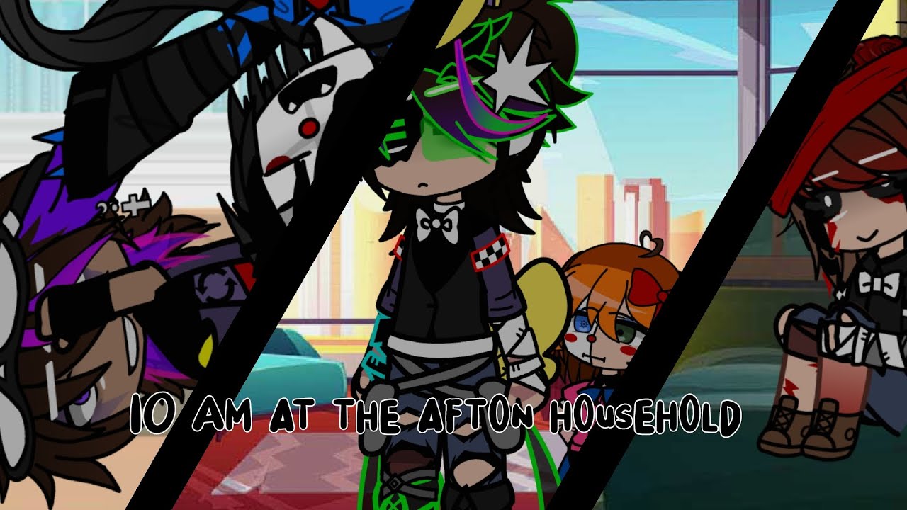 10 AM at the Afton household // New designs // KurosGlitches - YouTube
