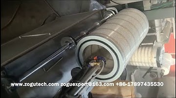 Horizontal glue injection machine, filter making machine