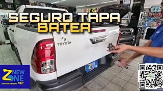 SEGURO DE TAPA BATEA EN #TOYOTAHILUX