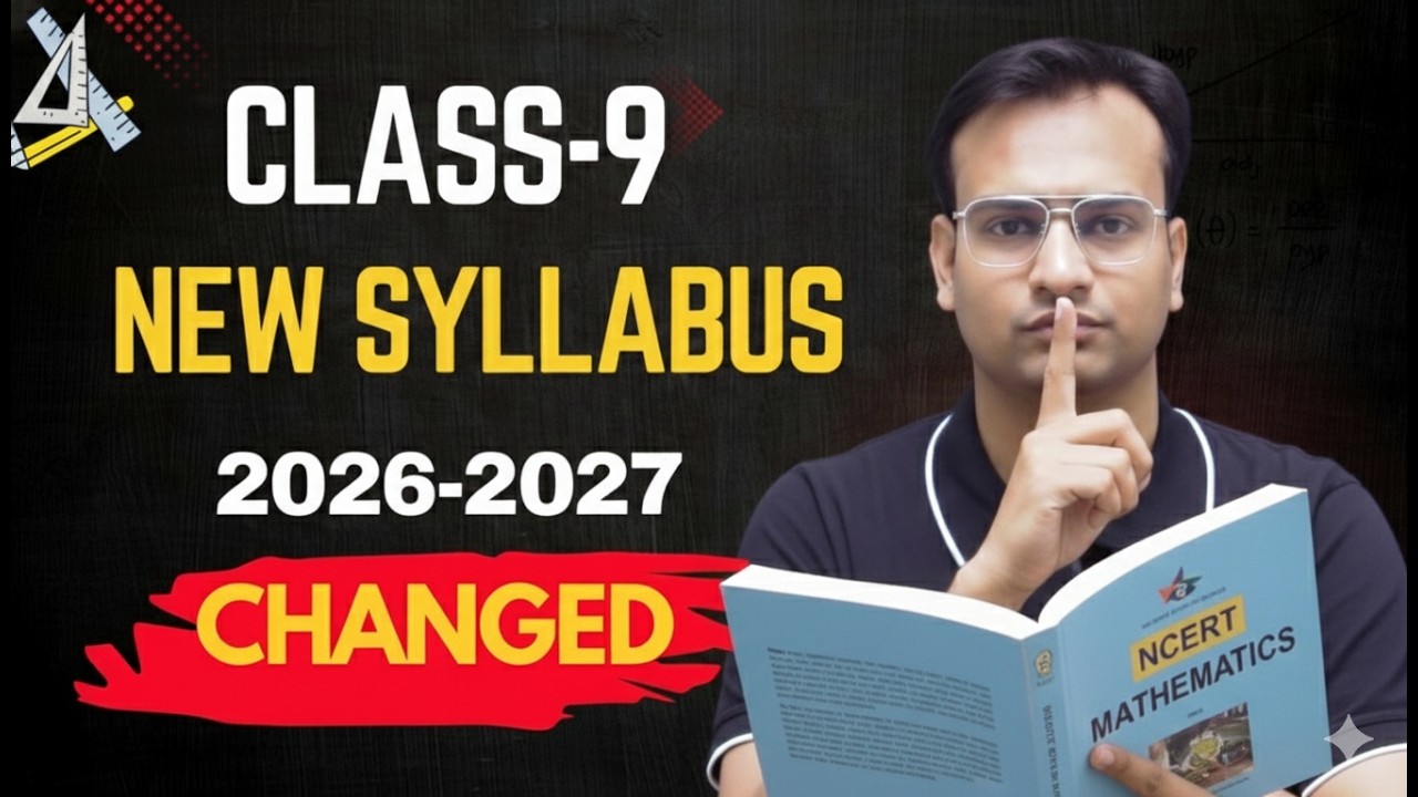 Class 9 Maths Syllabus 2026 Update | What’s Changed? Full Breakdown ...