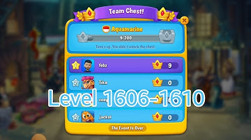 Fishdom Level 1606-1610