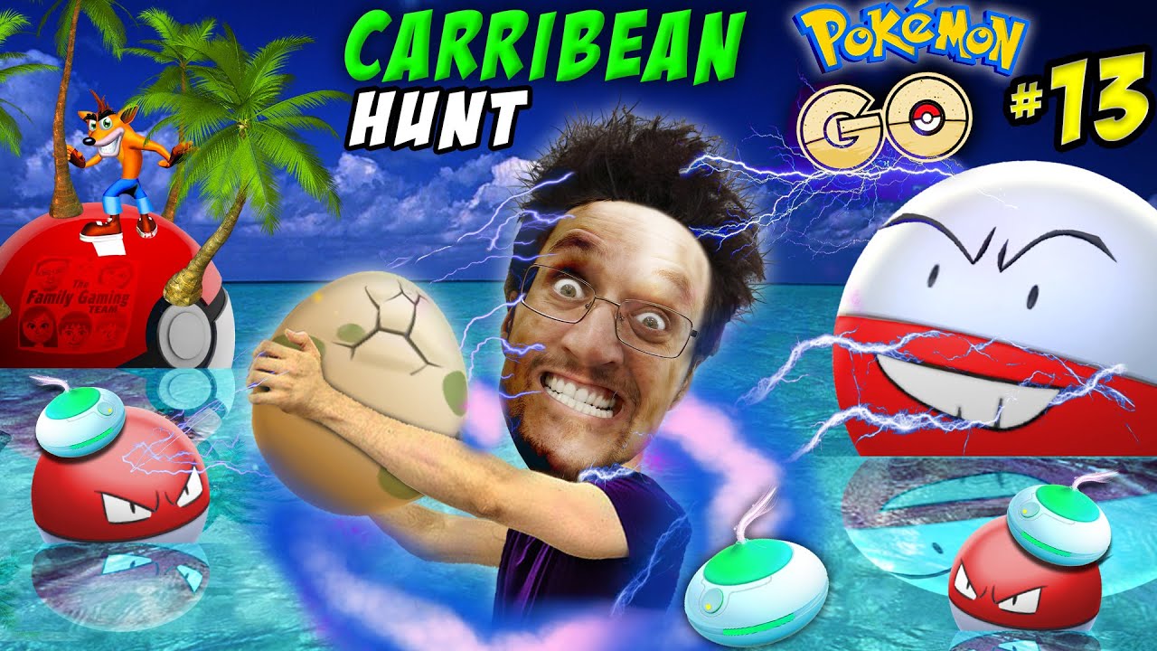 Electric Ocean Pokemon Go Caribbean Trespass Adventure Incense 10k Egg Fgteev Pt 13 Punta Cana Youtube - roblox pokemon go fgteev