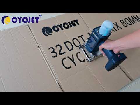CYCJET ALT160plus DOD Handheld Inkjet Printer ALT260plus Drop on Demand Hand Jet Printer  EBS260/250