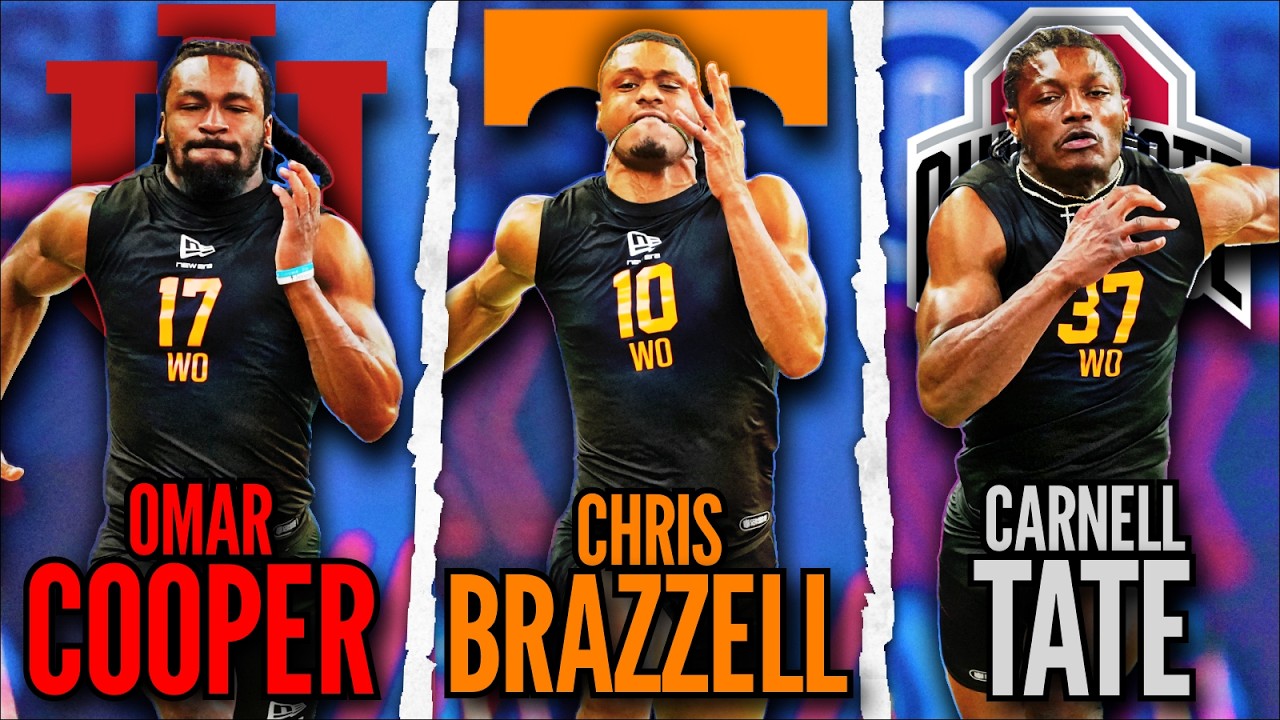 2026 NFL Combine Wide Receivers - Winners & Losers