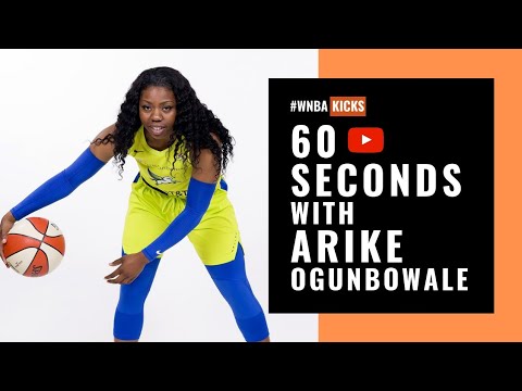 #WNBAKicks 60 Seconds with #WNBA Rookie Arike Ogunbowale (Dallas Wings)