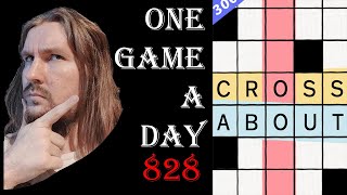 One Game a Day 828 | CrossAbout: Crosswords in Reverse