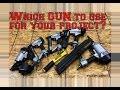 NAIL GUNS and Staplers = Which one to use and How To use it!  Tool Box