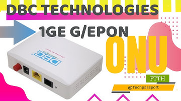 DBC Epon Onu Review