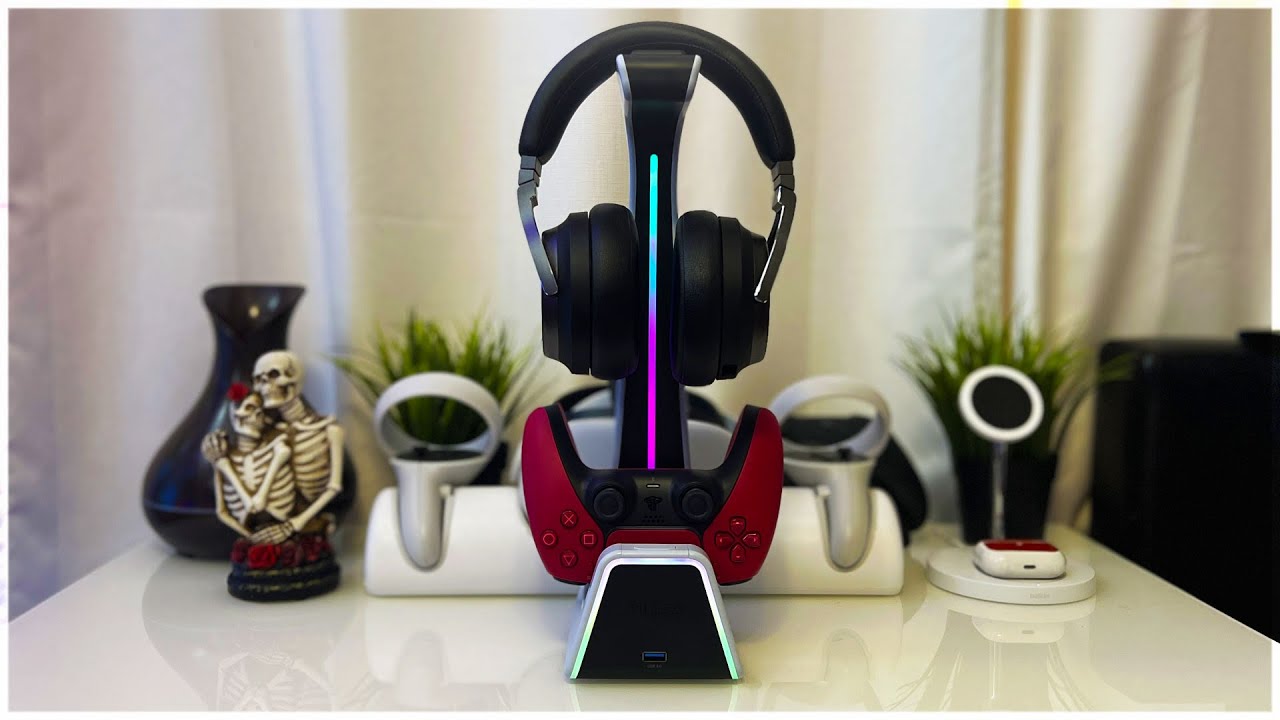 The Only Headset Stand You Need | Tilted Nation 3 in 1 RGB Gaming