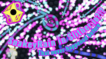 👀SnakeyRain in Slither.io?!?!🤨
