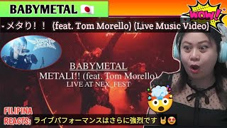[REACTS] : BABYMETAL - メタり！！ (feat. Tom Morello) (OFFICIAL Live Music Video)