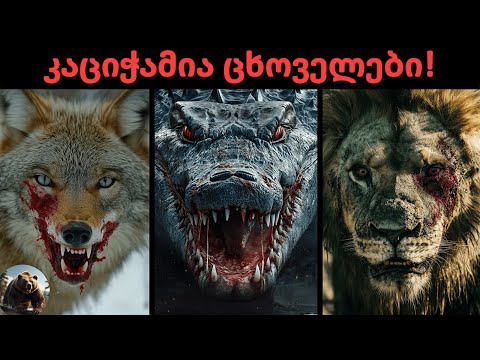 10 უსასტიკესი კაციჭამია ცხოველი ისტორიაში! ვინ იყო ლეგენდარული კაციჭამია ცხოველებზე მონადირე?
