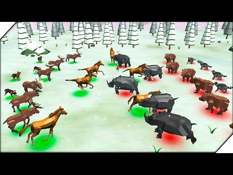 СИМУЛЯТОР БИТВЫ ЖИВОТНЫХ - Игра Animal Kingdom Battle Simulator 3D
