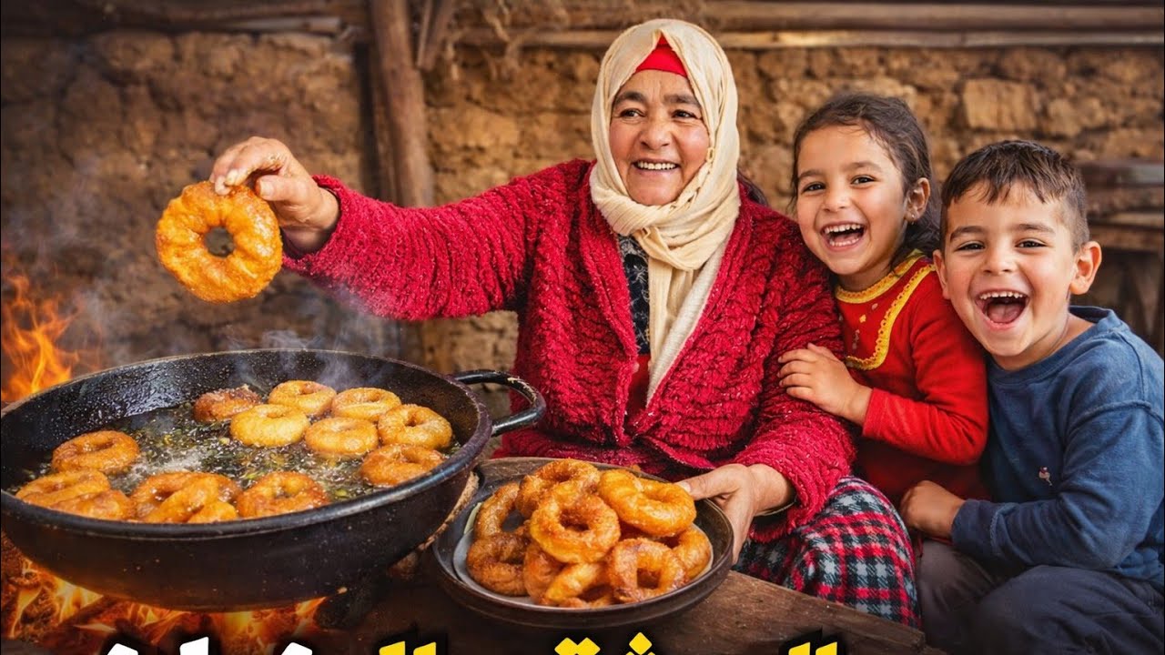 العيش ديال زمان ما كيموتش ❤️ سفنج على العافية وفرحة الوليدات🤯