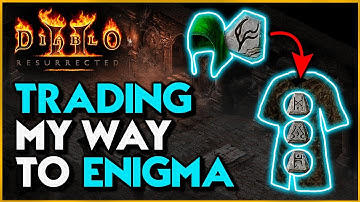Making An ENIGMA Using Leftover Gear From My Stash - Diablo 2 Resurrected