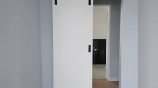 Malaysian barn door soft close How I Made My Sliding Barn Door screenshot 5