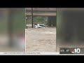 Isaias flood waters inundate drivers in montgomery county  nbc10 philadelphia